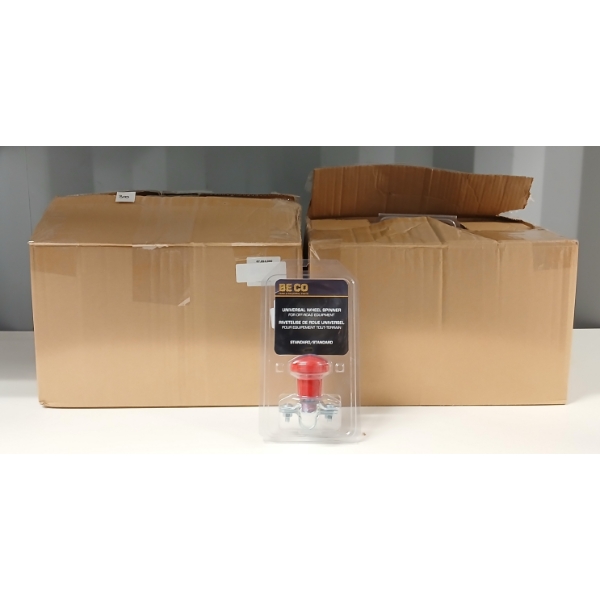 LOT OF 24 - BE CO UNIVERSAL WHEEL SPINNERS - SEALED