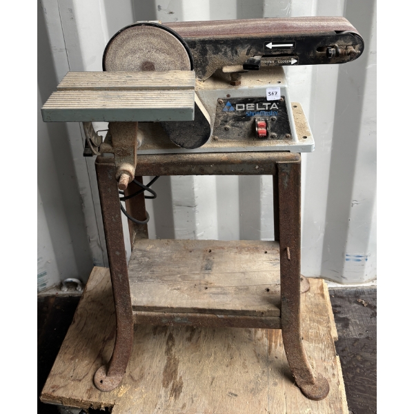 DELTA SHOP MASTER BELT / DISC SANDER