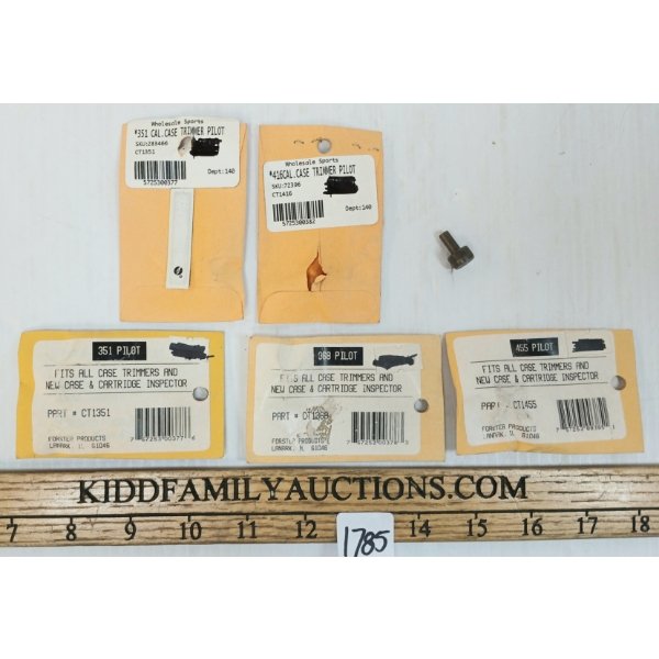 LOT OF 5 - FORSTER PRODUCTS PILOTS PARTS - 351, 368, 416 & 455