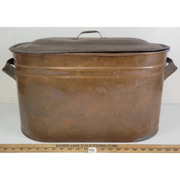 COPPER BOILER W/ LID