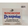 Image 1 : AMMO: APPROX 500X WINCHESTER DYNAPOINT .22 LR - 40GR - HP - SEALED