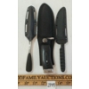 Image 4 : LOT OF 3 - MAXAM & COLD STEEL KNIVES W/ SHEATHS