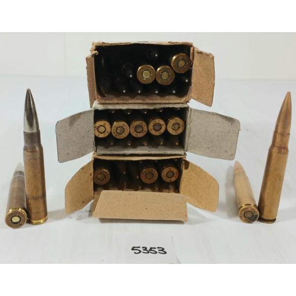 AMMO: 28X 8MM MAUSER - FMJ
