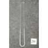 Image 2 : WHITE CUBIC ZIRCONIA & SILVER NECKLACE