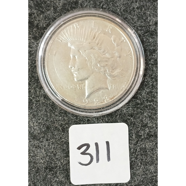 1923 U.S. PEACE DOLLAR