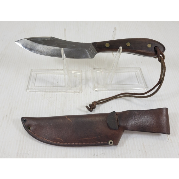 DHRUSSELL BELT KNIFE W/ SHEATH