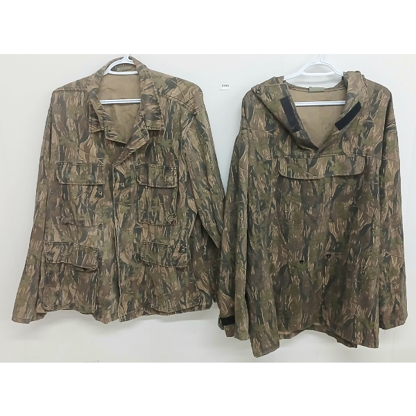 LOT OF 2 - SMOKY BRANCH HOODIE & BUTTON-UP SHIRTS