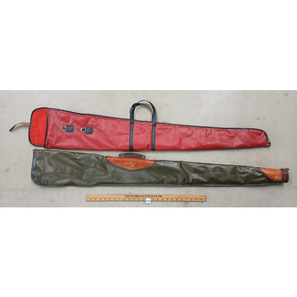 LOT OF 2 - SOFT LONG GUN CASES - INCL EDWARDS-DAY