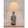 PORCELAIN ASIAN MOTIF LAMP