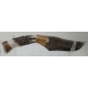 Image 4 : OBSIDIAN KNIFE W/ ANTLER HANDLE & STAND