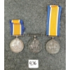 Image 1 : LOT OF 3 - WWI BRITISH MEDALS - 2228358 PTE. A. LAVOIE C.F.C.