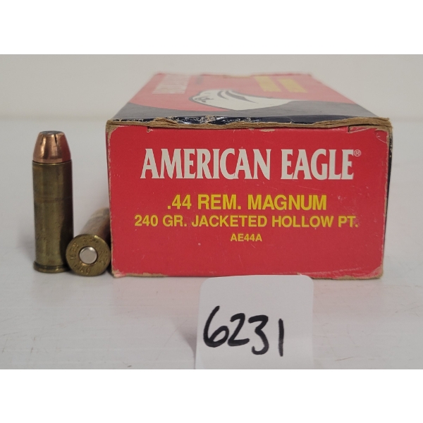 AMMO: 45X .44 REM MAG - 240 GR & 180 GR HP - RELOADS