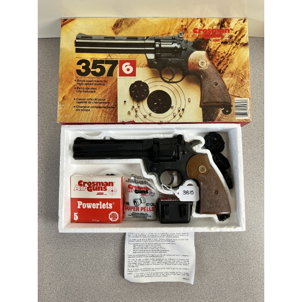 CROSSMAN MODEL 357 IN .177 PELLET - NO PAL REQ. 