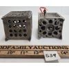 Image 6 : LOT OF 2 - CAST COIN DEPOSIT SAFES