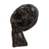 642  HUMAN HEAD FIGURE BY UNKNOWN ARTIST  STONE