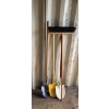 Image 1 : LOT OF 5 - GARDEN TOOLS - INCL SHOP BROOM
