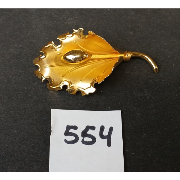 BOND BOYD GOLD FILLED BROOCH