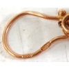 Image 3 : LOT OF 2 - AMBER 4.9K GOLD EARRINGS & LADIES' BULOVA WRISTWATCH