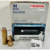 Image 1 : AMMO: 40X FEDERAL .44 REM MAG - 240 GR HP