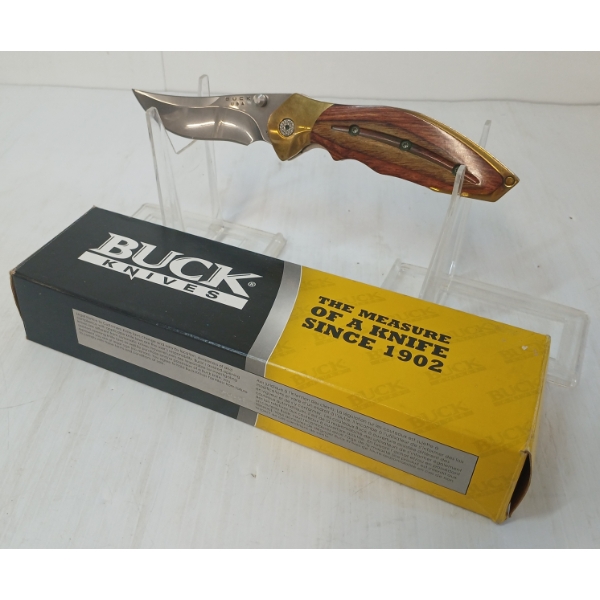 BUCK KNIFE KALINGA PRO W/ LEATHER SHEATH
