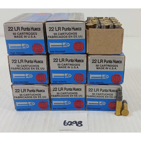 AMMO: APPROX 400X ORBEA .22 LR