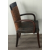 Image 5 : ARMCHAIR W/ BASKET WEAVE BACKING