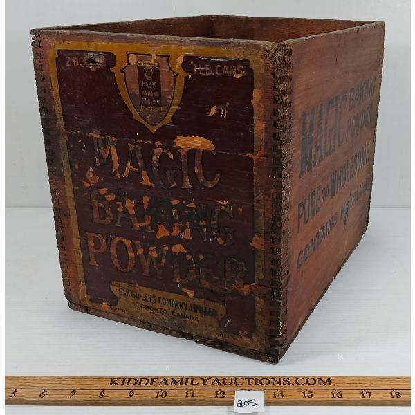 MAGIC BAKING POWDER CRATE