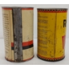 Image 4 : LOT OF 2 - SHALER RISLONE & VEEDOL MOTOR OIL CANS - QT