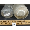 Image 5 : LOT OF 2 - MARCHANT & CO. & LANG'S PRODUCTS - CLEAR ACID-ETCHED - SELTZER BOTTLES