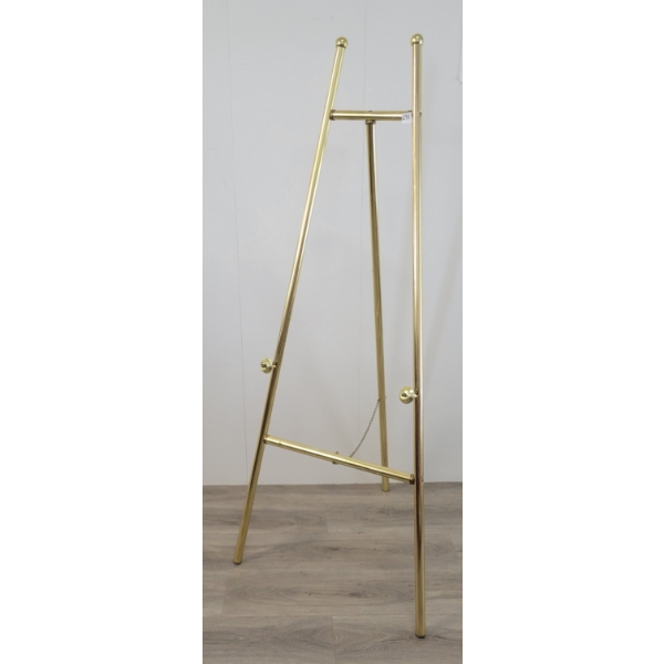 DECORATIVE BRASS ADJ EASEL 