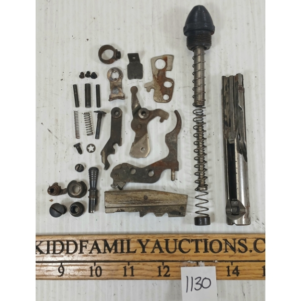 QTY OF REM 551 PARTS - INCL SPRING, BARREL, TRIGGER, ETC