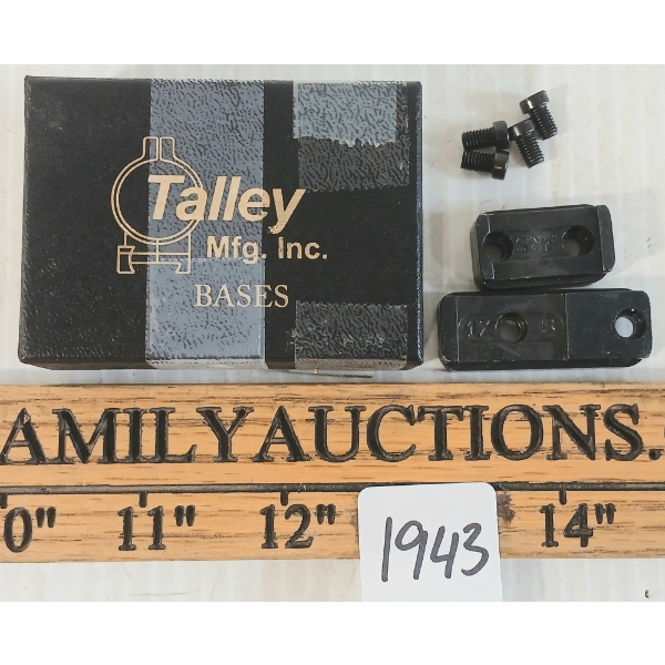 PAIR OF TALLEY SCOPE BASES FOR SAKO 85 OR FIERCE RIFLE