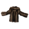 Image 3 : UNMARKED RACCOON FUR JACKET W/ ZIPPER CLOSURE