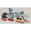 Image 2 : LOT OF 23 - MISC DIECAST & PLASTIC MODELS - INCL TRAINS, BIKES, CARS, TRUCKS, TRAILERS, ETC