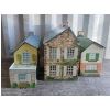 Image 7 : LOT OF 11 - TIN LITHO HOUSES