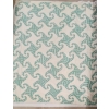 Image 1 : SNAIL TRAIL PATTERN COTTON QUILT