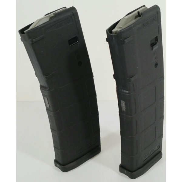 LOT OF 2 - PMAG 5.56X45 MM AR-15 5/30 RND MAGAZINES - PAL REQ.