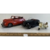 Image 5 : LOT OF 3 - TIN CAR & BIKE MODELS