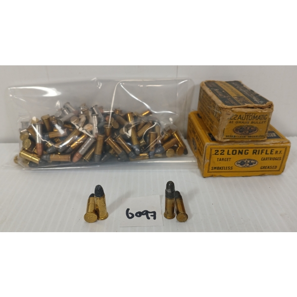 AMMO: 300X MIXED .22 LONG & WIN - 45GR