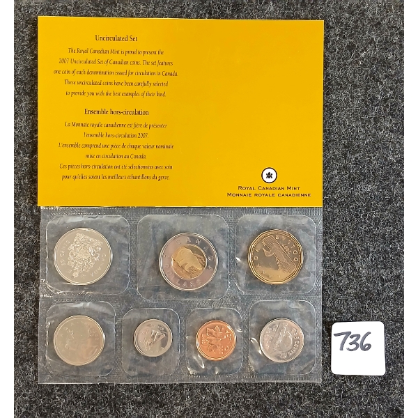2007 RCM UNCIRCULATED SET