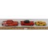 Image 2 : LOT OF 3 - TIN FRICTION CARS - INCL FIRE CHIEF