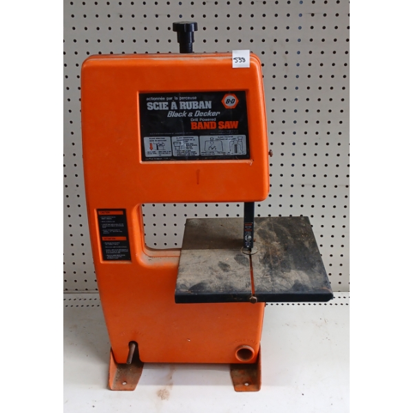 BLACK & DECKER DRILL POWERED BAND SAW