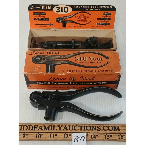 LYMAN IDEAL 310 RELOADING TOOL W/ .30-06CAL DIES