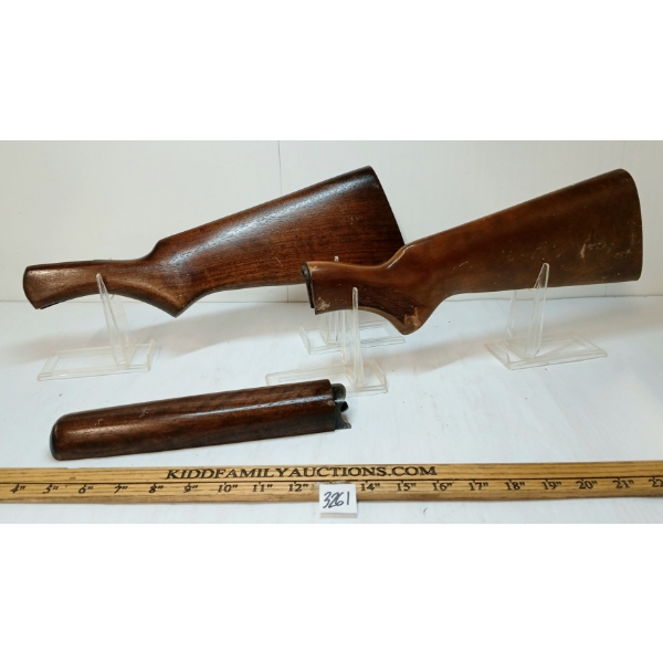 LOT OF 3 - MISC FOREND & BUTT STOCKS
