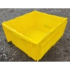 Image 2 : LOT OF 19 - ULINE BINS W/ FOLDING LIDS