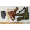 Image 1 : LOT OF 3 - HANDGUN HOLSTERS - BIANCHI, PARKLANDS, ETC