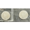 Image 2 :  LOT OF 2 - 1964 CDN SILVER DOLLARS - CHARLOTTETOWN