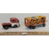 Image 2 : AHI BRAND TOYS TIN FRICTION CIRCUS TRUCK W/ TRAILER