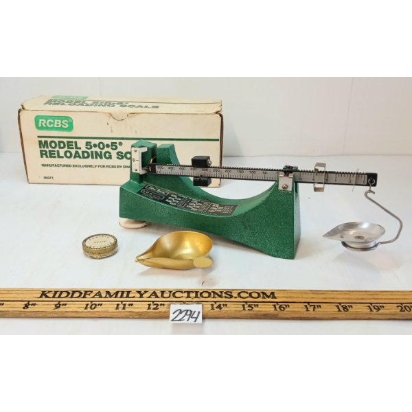 RCBS MODEL 505 RELOADING SCALE