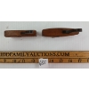 Image 3 : LOT OF 2 - ENGLISH VICTORIAN MINIATURE ROSEWOOD ROUND & FLAT PLANES